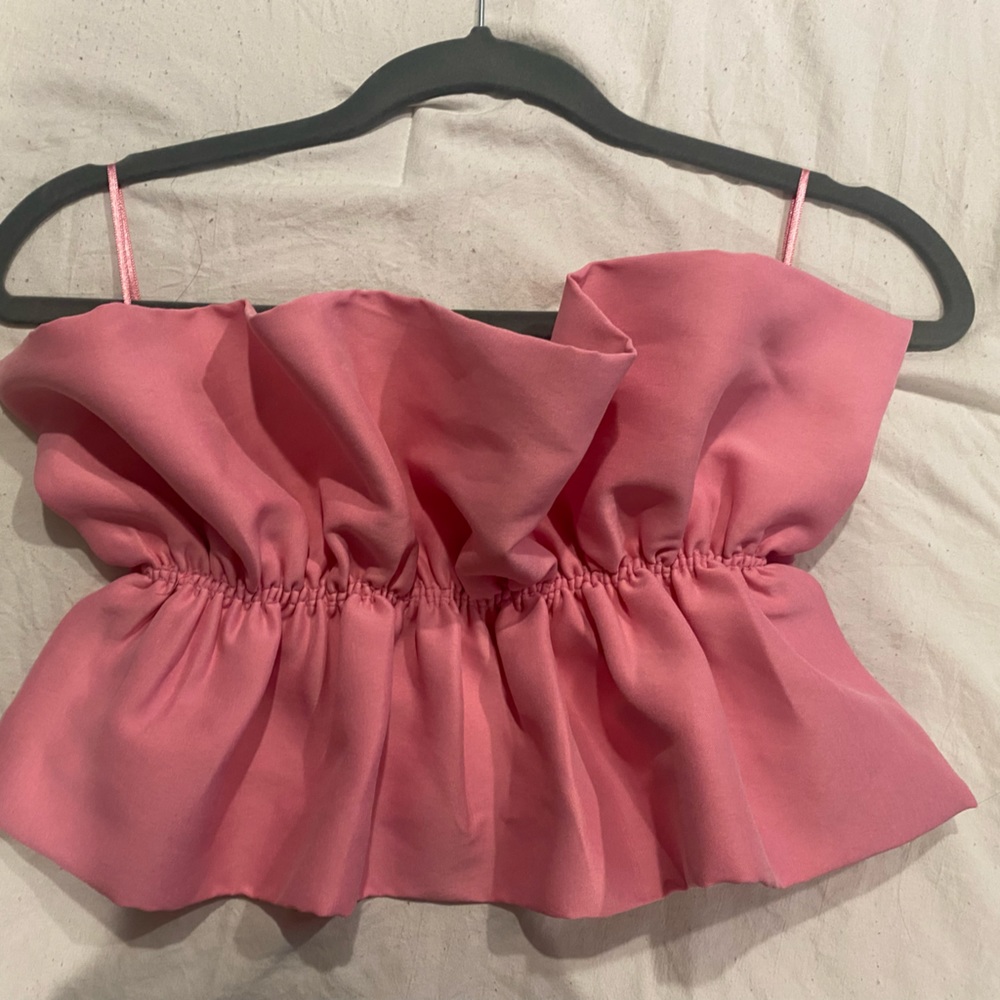 Hot pink zara top